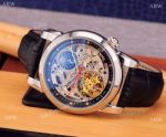 Clone Patek Philippe Geneve skeleton Man Watches 42mm